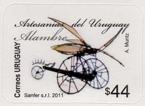 Serie Permanente Artesanías del Uruguay - Alambre - 2011