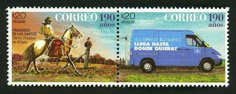 190 años de Correo Uruguayo - 2017 -