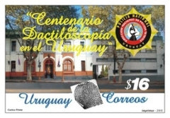 100 Años de la Dactiloscopía en el Uruguay - 2005 -