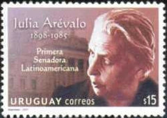 Serie Mujeres Notables Uruguayas, Julia Arévalo – Primera Senadora Latinoamericana - 2007 -