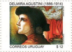 Serie Mujeres Notables Uruguayas - Delmira Agustini - 2009 -