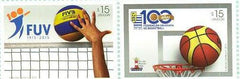 100 Años de la Federación Uruguaya de Voleibol y 100 Años Federación Uruguaya de  Basketball - 2015 -