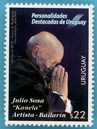 Personalidades Destacadas de Uruguay - Julio Sosa "Kanela" - 2019-