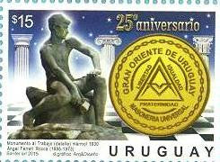 25 Aniversario Gran Oriente de Uruguay (1990 – 2015) - 2015 -