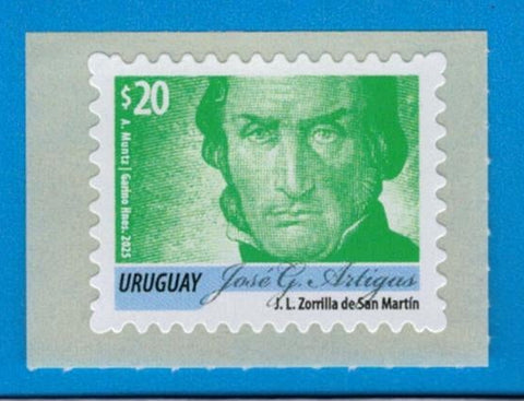 Serie Permanente "José Gervasio Artigas -Color Verde" - 2025