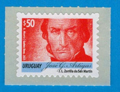 Serie Permanente " José Gervasio Artigas - Color Lacre" - 2025