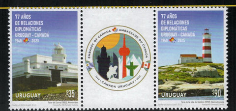 " 77 Años Relaciones Diplomáticas Uruguay - Canadá" - 2025