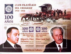 “100 años Club Filatélico del Uruguay”  - 2026