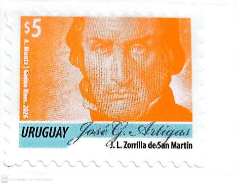 Serie permanente “José Gervasio Artigas – Color Naranja” - 2026