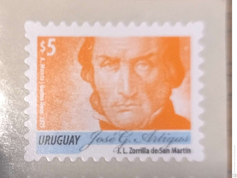 Serie permanente José Gervasio Artigas - Naranja - 2025