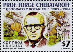 Homenaje al Prof. Jorge Chebataroff - Geógrafo y Botánico - 1999 -