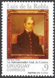 Homenaje a Don Luis de la Robla - Primer Administrador General de Correos - 2000 -