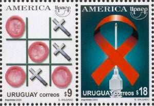 Serie América - Upaep -Campaña contra el SIDA - 2000 -