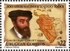 500 Años del Nacimiento de Carlos V de Alemania y Carlos I de España - 2000 -