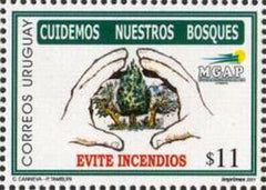 Cuidemos Nuestros Bosques - Evite Incendios - 2001 -