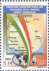 Visita del Sr. Ministro para los Italianos en el Mundo Mirko Tremaglia - 2003 -