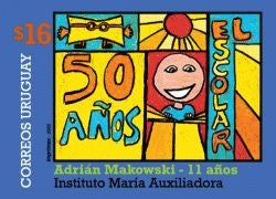50 Años de la Revista El Escolar (concurso infantil a nivel escolar en todo el País) - 2005 -
