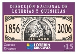 150 años de la Lotería Uruguaya - 2006 -