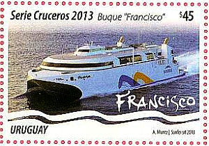 Cruises 2013 Set  - Ship "Francisco"|Serie Cruceros 2013 - Buque "Francisco"