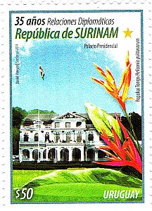 35 Años de Relaciones Diplomáticas entre Uruguay y la Rep. de Surinam - 2014 -