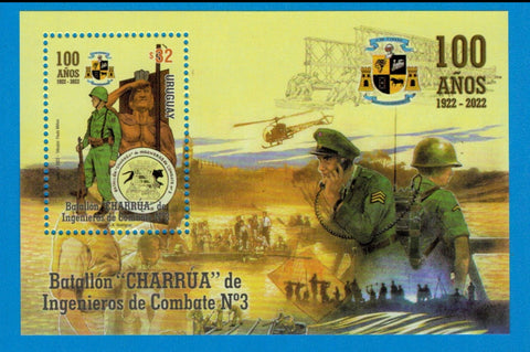 100 años del Batallón "Charrúa" de Ingenieros de Combate N° 3