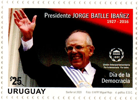 Día de la Democracia - Presidente Jorge Batlle Ibáñez