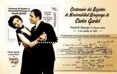 Centenario del Registro de Nacionalidad Uruguaya de Carlos Gardel