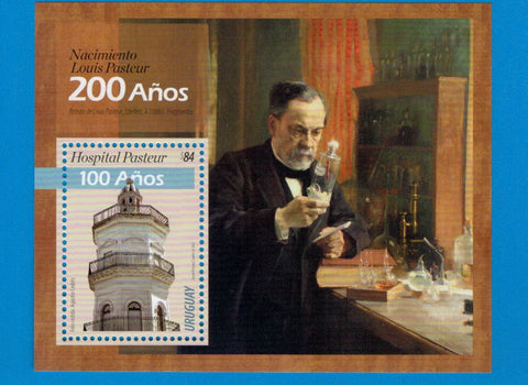100 años del Hospital Pasteur y 200 años del nacimiento de Louis Pasteur