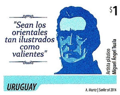 Permanent Set 250 Years of the Birth of José Gervasio Artigas (Blue) 2014|Serie Permanente 250 Años Natalicio José Gervasio Artigas (Azul) 2014