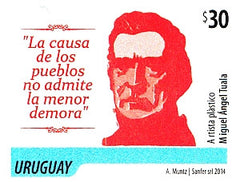 Permanent Set - 250 Years of the Birth of José Gervasio Artigas (Red) 2014|Serie Permanente 250 Años Natalicio José Gervasio Artigas (Rojo) 2014