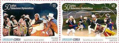 50º Aniversario de Relaciones Diplomáticas Uruguay - Corea - 2014 -